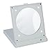 FMG Folding travel mirror with LED Lights - 5x magnification perfect for Travelling (White)