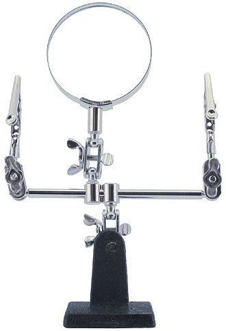 Drittehand Helfer mit Lupe Typ 73500 - 2