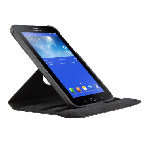 SAMSUNG GALAXY Tab 3 Lite 7″ T110/T111 PU Leder Flip 360° Desgree Tasche Case Etui SCHALE mit Standfunktion + Stylus - 2