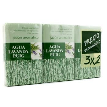 Agua Lavanda Puig Aromatic Toilet Soap Set