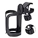 Produktbild Eizur Baby Kinderwagen Getränkehalter 360 Grad Drehbar Spaziergänger Flaschenhalter Becherhalter Universal Trinkflaschenhalter Milchflasche Tasse Halterung - Schwarz