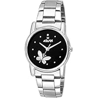 ML-LR0101-BLK Black Slim Ladies Sereies Analog Watch - for Girls