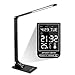 Produktbild AYQ Schreibtischlampe Leselampe 7W LED-Bürolampe mit USB-Ladeanschluss, DateTime Alarm Temperature, Bürolampe für die Augenpflege, Berührungssteuerung, 3 Beleuchtungsmodi 5 Helligkeitsstufen