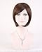 Women's Short Straight BOB Wig (Model: Jf010710) (Dark Brown)
