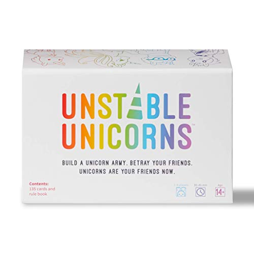 TeeTurtle Unstable Unicorns - Juego de Cartas (versión y Texto en inglés)