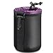 Produktbild Fetoo Köcher Wasserdichte Objektivtasche Objektivbeutel aus Neopren mit Haken und Gürtelschlaufe für DSLR-Kamera-Objektiv Canon, Nikon, Pentax, Sony, Olympus und Panasonic