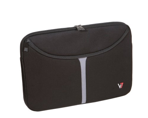 V7 Professional Sleeve Notebookhülle bis 25,9 cm (10,2 Zoll) schwarz