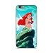 Produktbild Finoo Hülle für iPhone 6 Plus / 6S Plus - Disney Handyhülle mit Motiv und Optimalen Schutz TPU Silikon Tasche Case Cover Schutzhülle - Arielle