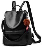 Bolsos mochila de moda para mujer Dimensiones: 32 x 33 x 15 cm (L x H x W). Peso ligero: 0.5kg. Ven con una correa de hombro corta extraíble
