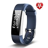 Tigerhu Fitness Tracker, Fitness Armbänder Aktivitätstracker mit Herzfrequenzmonitor, Schlafmonitor, Kalorienzähler, Alarme, Anruf SMS Whatsappn Erinnerung für Android und IOS Smartphones.