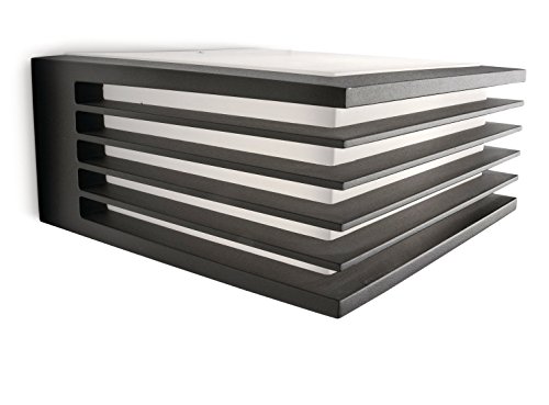 Philips myGarden Wandaussenleuchte Shades, 15W energiesparend, anthrazit, 171829316 - 4