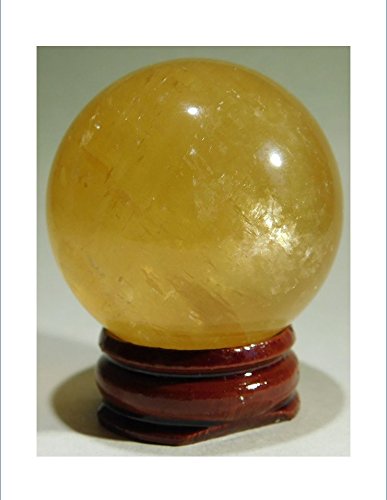 52mm (approx. 25g) Cut and Polished Clear Tibetan Quartz Single Point Wand & 29mm (34g) Brown Aventurine Sphere Ball
