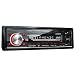 Produktbild XOMAX XM-RSU251R Autoradio USB Anschluss (bis 32 GB) & Micro SD Kartenslot (bis 32 GB) für MP3 und WMA + Beleuchtungsfarbe rot + AUX-IN + Verkürzte Einbautiefe + Single DIN (1 DIN) Standard Einbaugröße + inkl. Einbaurahmen und Fernbedienung