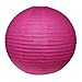 Produktbild Große Laterne Steinlampe Papier rosa fuchsia, Lampion Kugel Chinesische XL Diam. 50 cm zum Aufhängen