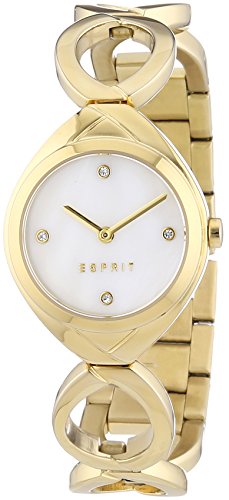 Esprit Damen-Armbanduhr XS Audrey Analog Quarz Edelstahl beschichtet ES108072002 Esprit Damen-Armbanduhr XS Audrey Analog Quarz Edelstahl beschichtet ES108072002