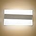 Produktbild Asvert LED Wandleuchte Innen 5W Up Down Wandlampe moderne Acryl Innenleuchten Rechteckig Wandbeleuchtung für Wohnzimmer Flur Schlafzimmer Korridor Hotel, Warmweiß