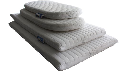 NightyniteTM Ambassador Anti-allergenic Microfibre Crib Mattress 84 x43x 4 CM Square corners