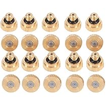 Messing Nebeldüsen 10/24 UNC – Ersatzdüsen Mit 0,8mm Bohrung, Für Nebelanlagen & Kühlsysteme