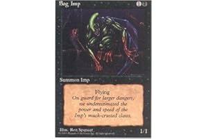 Magic The Gathering - Bog Imp - Demonietto delle Paludi - Fourth Edition