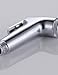 Hus New-Arrival Contemporary Chrome Toilet Hand Held Bidet Shattaf Cloth Diaper Sprayer with Hose and Bracket Holder