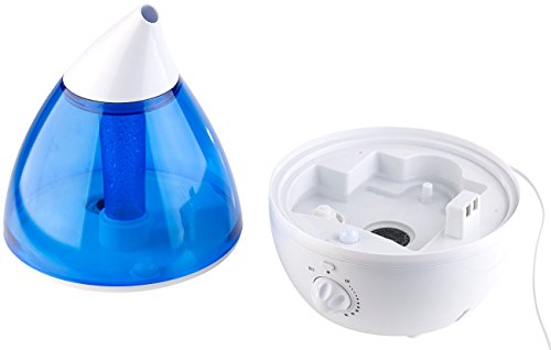 newgen medicals Großer Ultraschall-Luftbefeuchter & Aroma-Diffusor, 3,3 Ltr., 260ml/h - 8