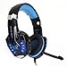 Produktbild Bass Gaming Headset mit Mikrofon für PC Laptop Stereo Surround Sound On Ear Gaming Kopfhörer mit LED-Licht Lautstärkeregelung G9000