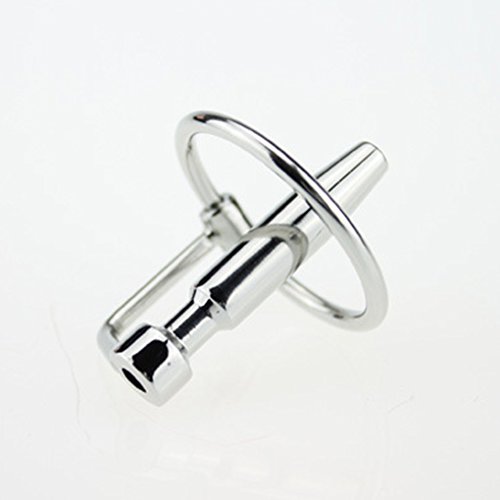 Babysbreath Edelstahl Hollow Urethral Sounding Dilatoren Penis Plug mit Glans Ringe Katheter - 2