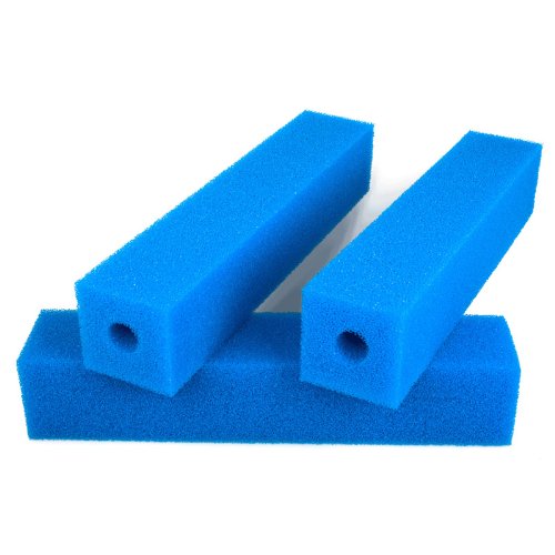 Filterpatrone 50 x 10 x 10 cm, PPI 10 (grob) Koi Teich, Filterschaum Patrone für den Einsatz im Teichfiltern