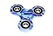 Fidget Design Printed Spinner Toy Boredom 60-90 Seconds Spin Time - Blue RS.299.00