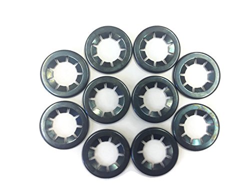 Starlock Waschmaschine für metrisches rund Schaft 7 mm 25 Stück