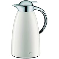 alfi 1421211100 Signo - Jarra isotérmica (1 L, acero fino barnizado), color blanco