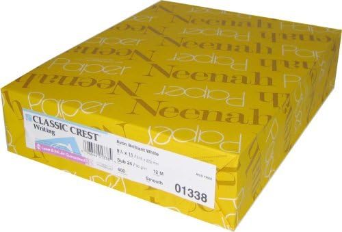 Classic Crest Solar White 65# Cover 8.5x11 250/pack by Classic Crest