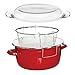 Produktbild Premier Housewares 102114 Deep Fryer Friteuse emaille 5 liters, rot
