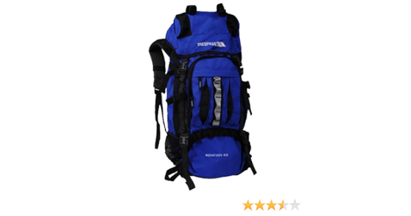 trespass 60l rucksack