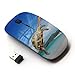 Produktbild XP-Tech [ Optische 2.4G kabellos Maus ] - Turtle Frisbee Beach