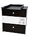 Produktbild Best For Kids Wickelkommode My Sweet Baby Babyzimmer 3 Schubladen Wenge-Dunkelbraun