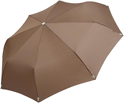 Umbrella, Creative Windproof Reverse Double Layer Inverted Umbrella and Self Standing Inside Out Rain Protection Umbrella with C-shaped Free Handle, Best Compact Travel Umbrella and Car Use (brown)