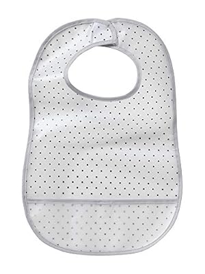 VERTBAUDET Lot de 3 bavoirs plastifiés avec récupérateur Assortis ours TU