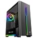 Produktbild Nfortec Antares Gaming Tower Schwarz RGB (gehärtetes Glas)
