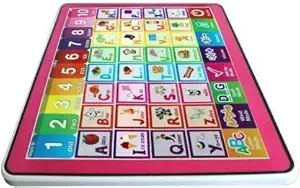 DIGIDEAL Educational Smart y pad English Computer Learning Education Machine Multi Function Touch Screen Tablet for Kids (Multi-Color)- Multi Color