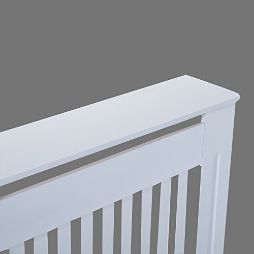 Homcom® Heizkörperverkleidung Heizkörperabdeckung Heizungsverkleidung Heizkörper Radiator Cover Abdeckung (Modell2/172x19x81 cm) - 6