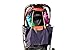 Pram hooks-Black buggy hooks by Cosy Angel-Pack of 2 with 2 double multi purpose stroller hooks for hanging nappy bags, handbags, groceries-Swivels 360 degrees with Velcro straps to fit any pushchair