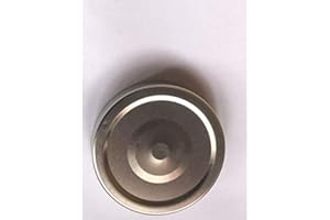 Apistore Capsula Deep H18 T70 per Vaso Ergo TO70ALTO (sottovuoto Argento) - 50 Pezzi