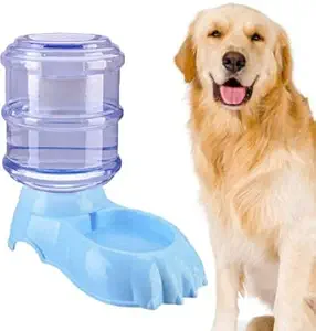bosig? Automatic Pet Water Dispenser, Self-Dispensing Gravity Pet Feeder Waterer Cat Dog Feeding Bowl Drinking Water/Automatic Feeding Pet Supplies, 3.8L Large Capacity, Multi Color (Water Dispenser)