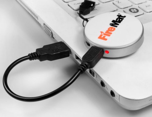 FireMat USB Elektronisches Feuerzeug (weiss) - 6