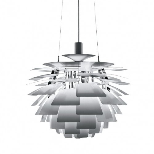Preisvergleich Produktbild Louis Poulsen PH Artichoke Zapfen Pendelleuchte, weiß Ø60cm