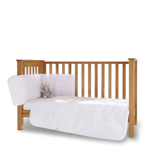 Clair de Lune Broderie Anglaise Bedding Set (3 Pieces)