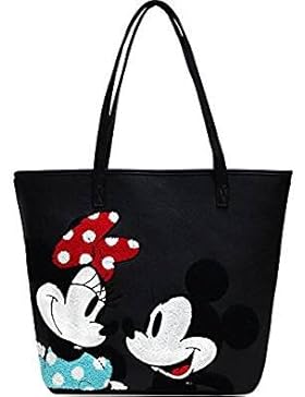 Loungefly Schultertasche Tasche Disney Mickey und Minnie Mouse