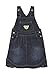 Steiff Baby Girls 0006845 Latzrock Skirt, Blue (Dark Blue Denim ), 4 Years (Manufacturer size: 104)