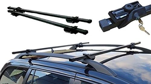 CAR LOCKABLE ROOF RACK BARS Toyota Landcruiser Amazon 100 Colorado Picnic